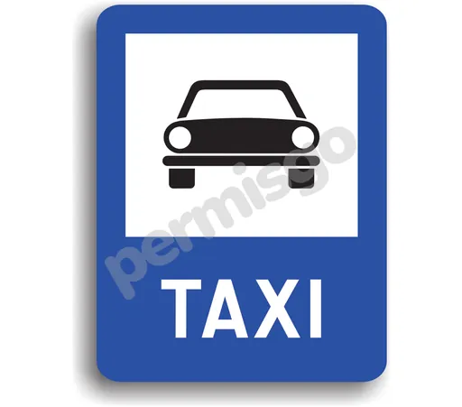 Semnul de circulație „Stație de taximetre”