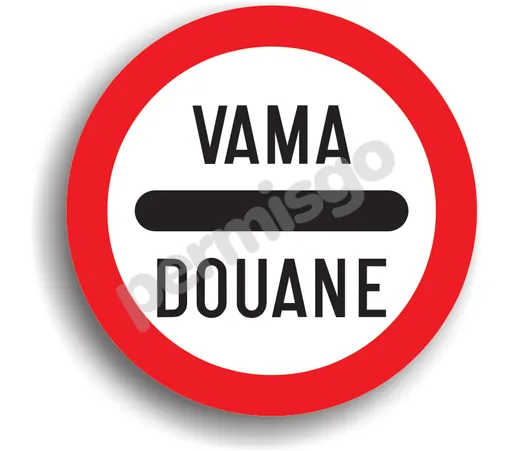Semnul de circulație „Vamă”