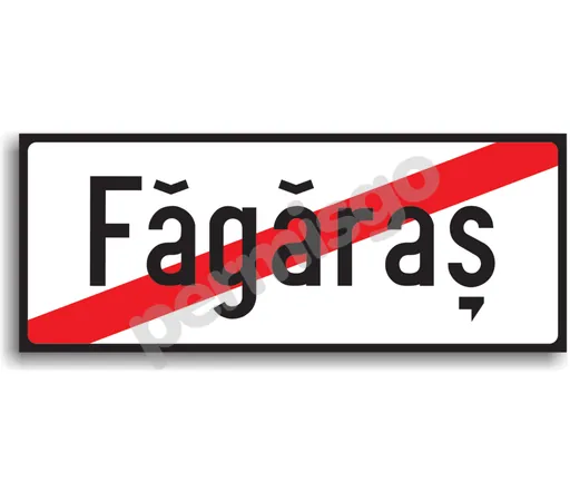 Semnul de circulație „Ieșire din localitate”